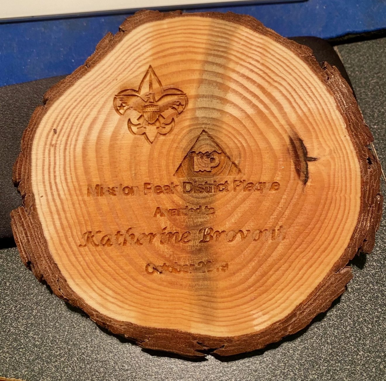 5/9 - 7 Outstanding Scout Volunteers are being awarded the District Plaques!
