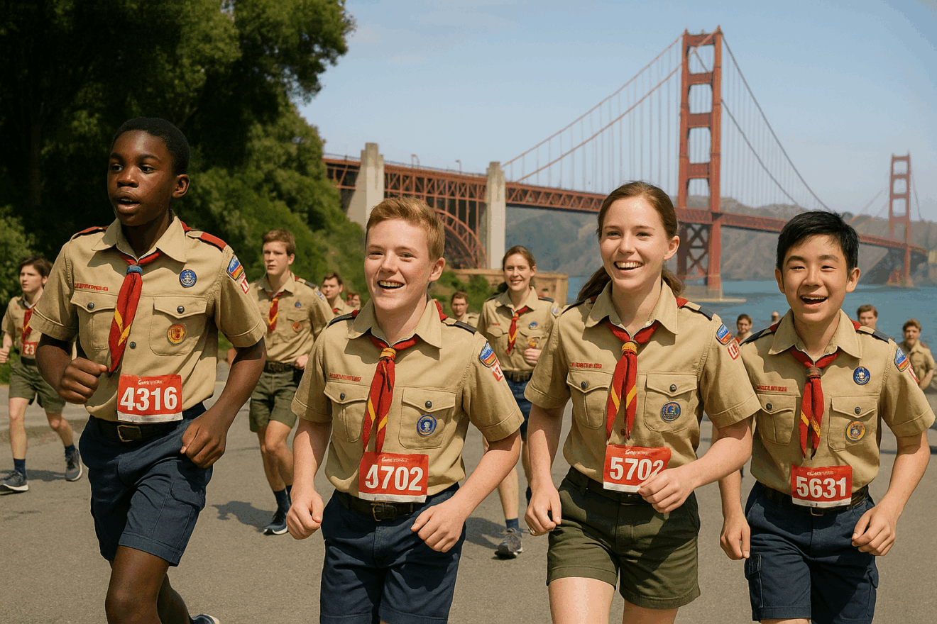 6/22 - Volunteers needed at the Presidio Half Marathon!