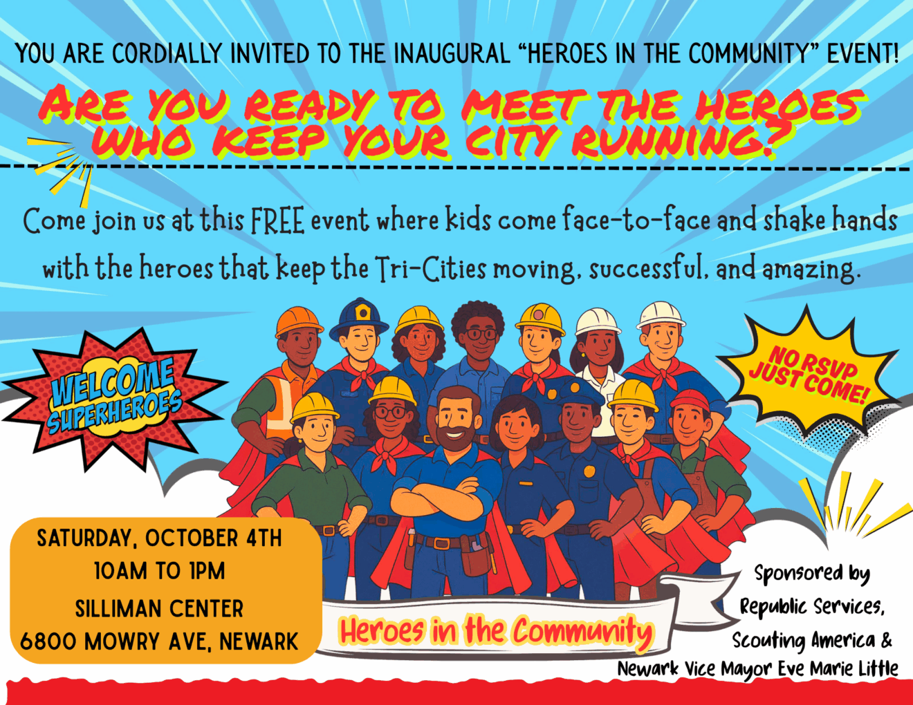 Interested in FREE Cub Scout Day Camp?? Bring a friend to the ＂Heroes in the Community＂ day!