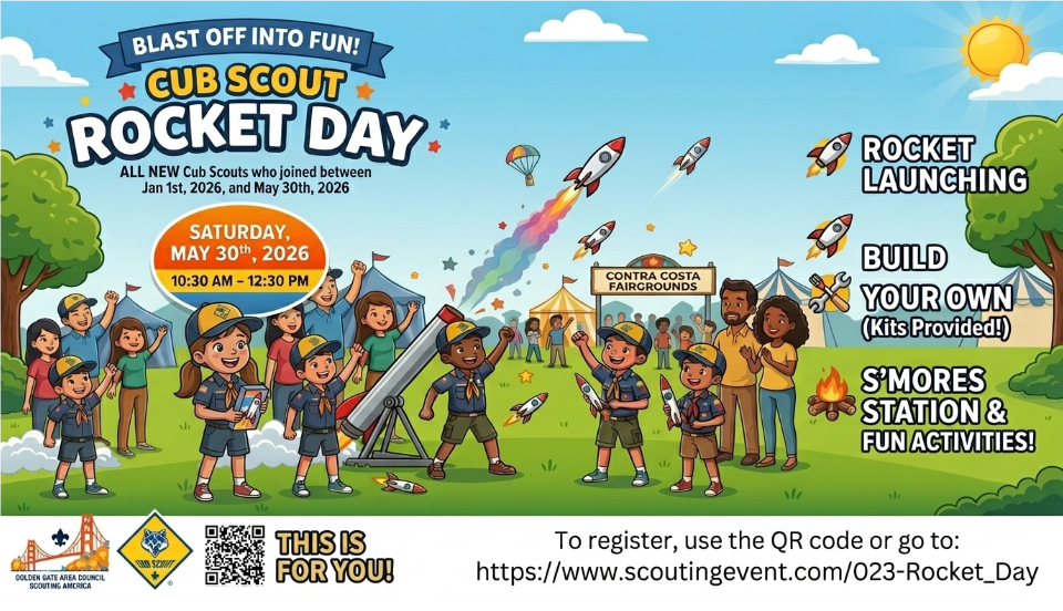 5/30 - Cub Scout Rocket Day!